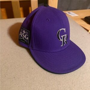 Purple Rockies New Era Hat